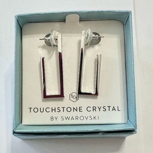 Touchstone Crystal Around the Corner Earrings